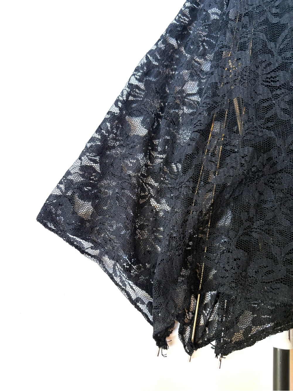 Party City Black Lace Decorative Umbrella 31 inch - Picture 5 of 7